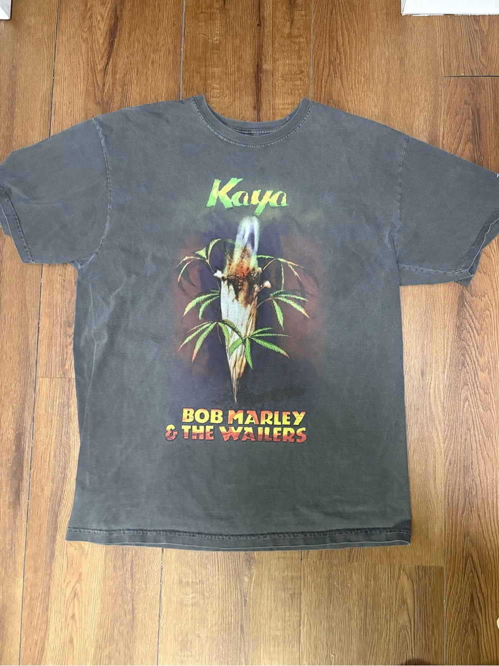 Stussy x Bob Marley Kaya Graphic Tee Men’s Large Rare Faded